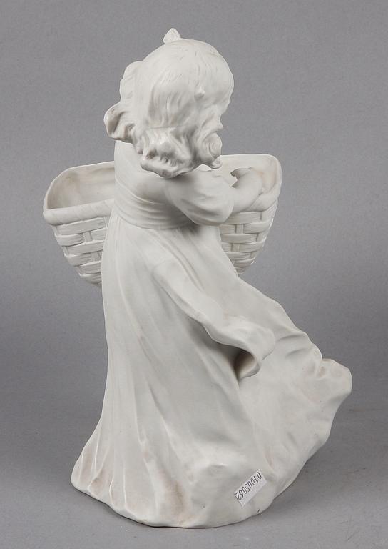 FIGURIN, parian, 1900-tal.
