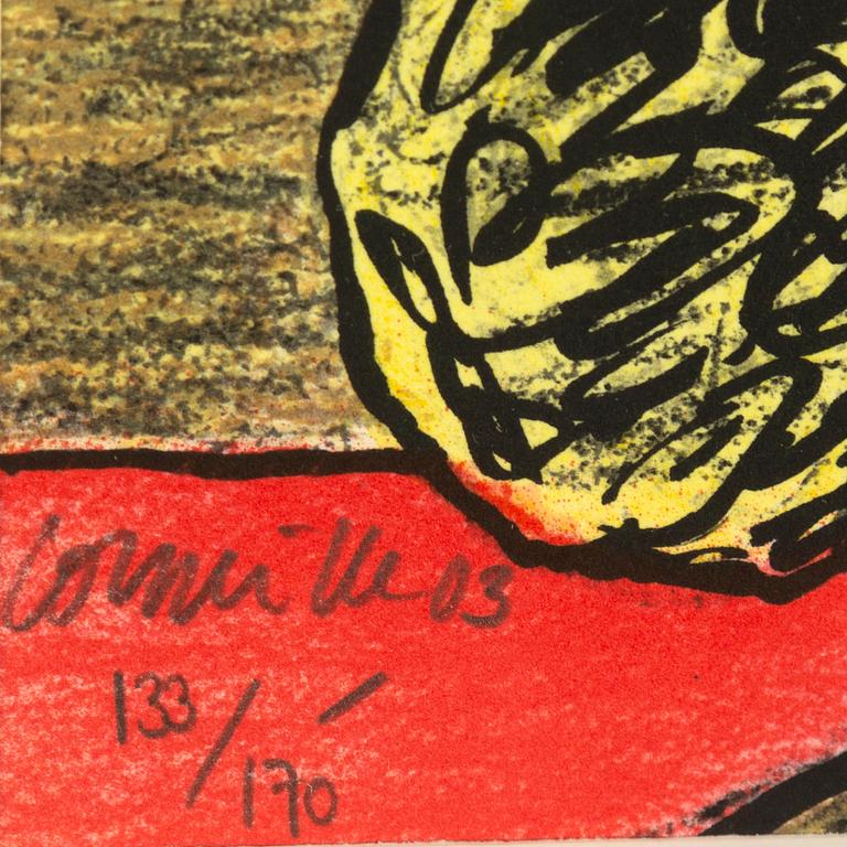 Beverloo Corneille, 2 lithographs in colours, 2003, signed 133/170.