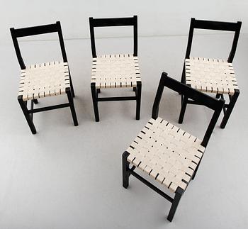 STOLAR, 4 st, "Schablon", John Kandell, Källemo.