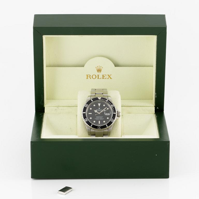 Rolex, Oyster Perpetual Date, Submariner, armbandsur, 40 mm.