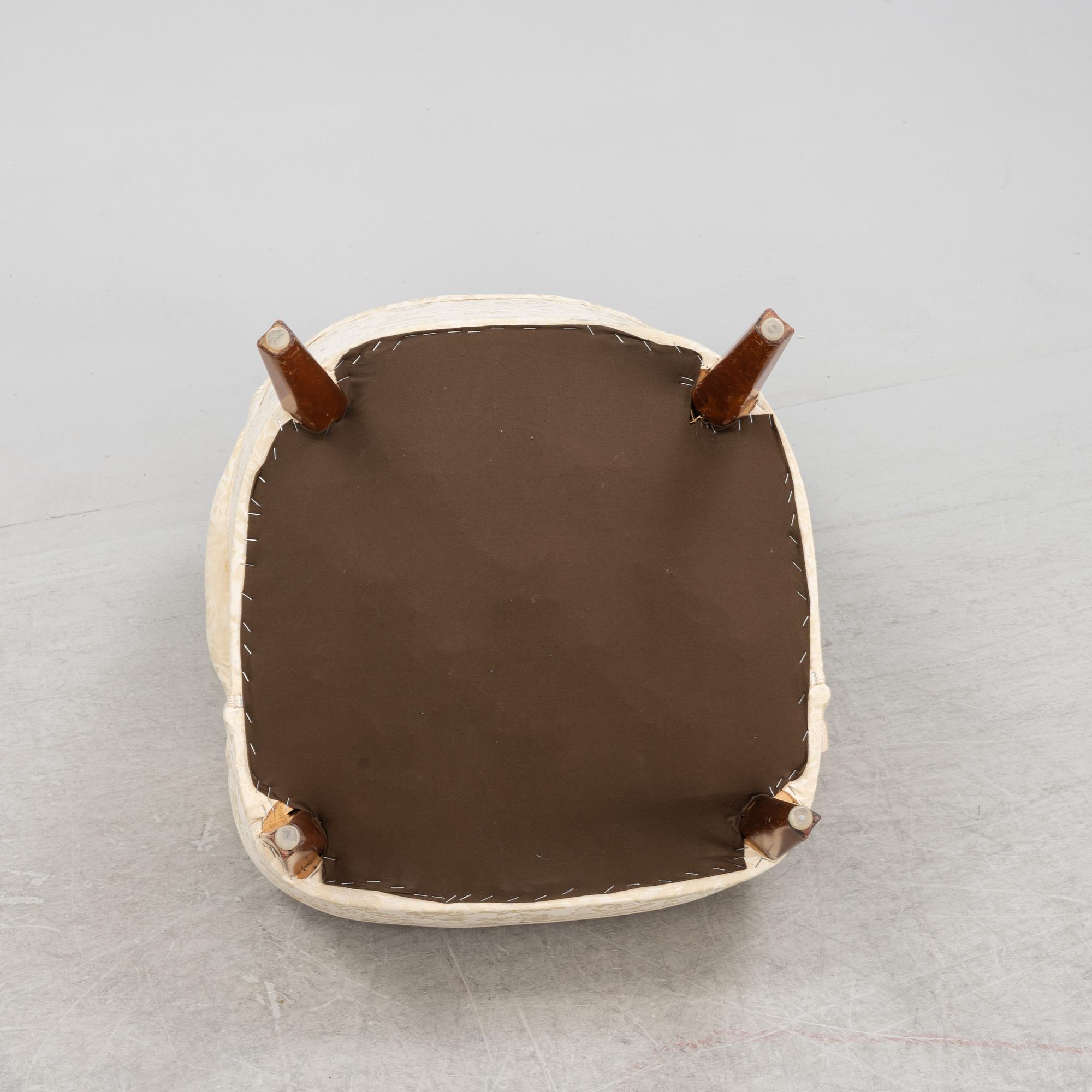 A swedish modern armchair, 1940's/50's.