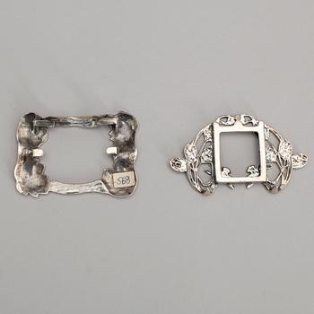 RAMAR, 3 st, sterlingsilver, tidigt 1900-tal samt 1900-talets andra hälft.
