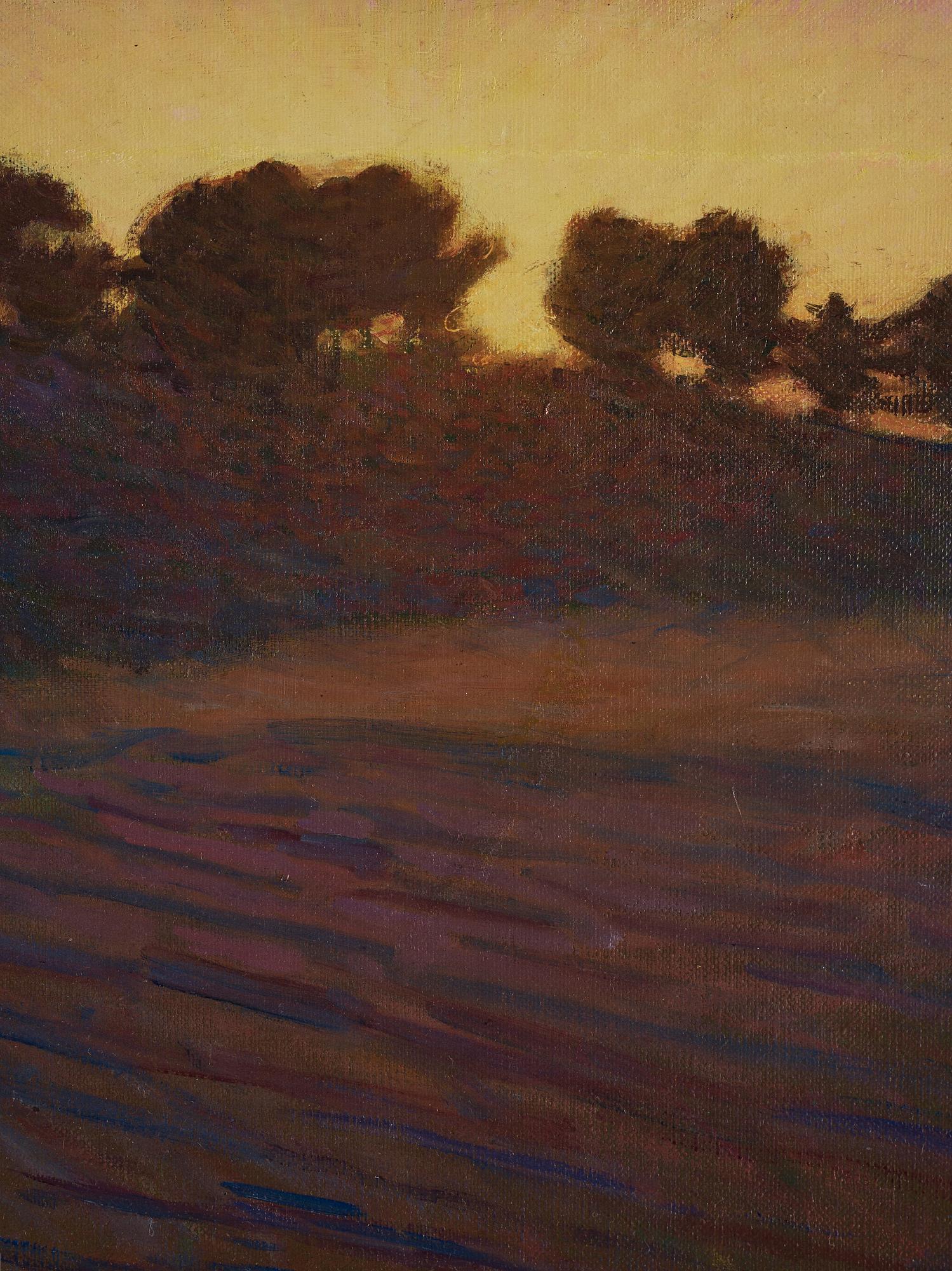 Fritz Lindström, French landscape.