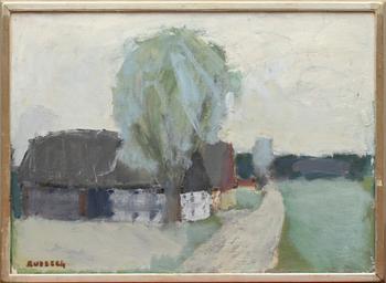 GUSTAV RUDBERG, olja på duk, sign.