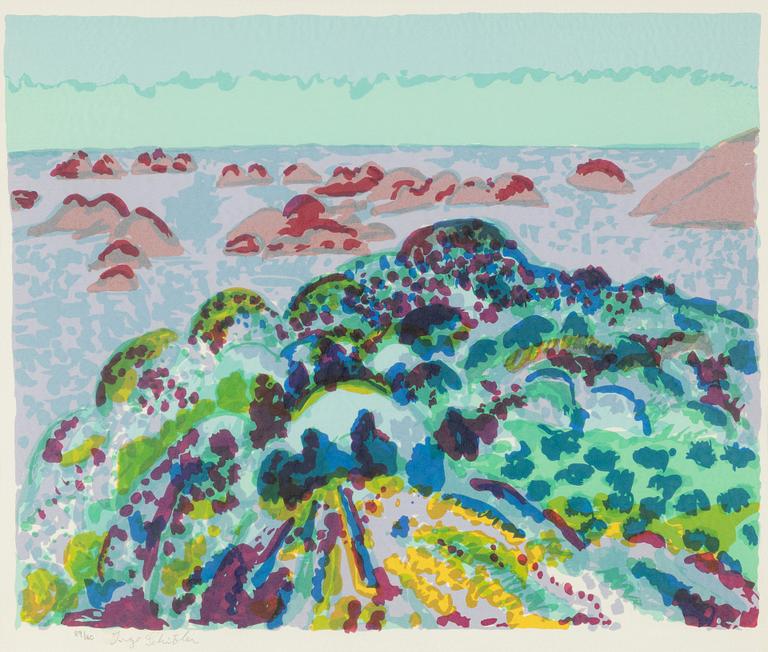 Inge Schiöler, Grönskade klippor.