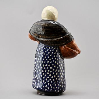 FIGURIN, fajans, Vicke Lindstrand, Upsala Ekeby.