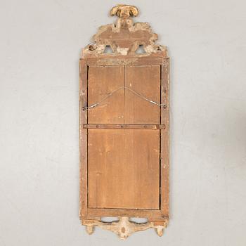 A GUSTAVIAN MIRROR BY JOHAN ÅKERBLAD, Sweden late 18th century.