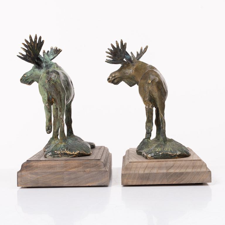Torbjörn Forsberg, Moose bull, 2 pcs.