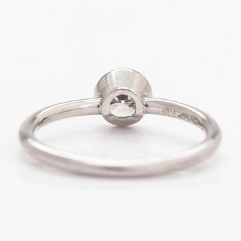 A platinum 'Mini Nelly' ring, with a brilliant-cut diamond approx. 0.36 ct. Annette Tillander, Helsinki 2015.