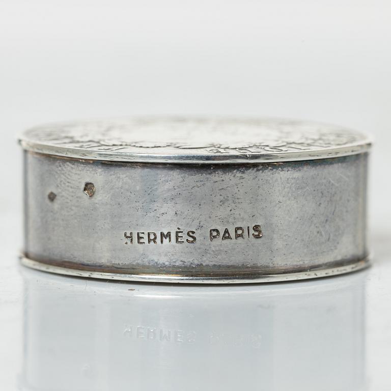 Hermès, måttband, silver, Louis Ravinet & Charles Denfert, Paris, verksamma 1891-1912.
