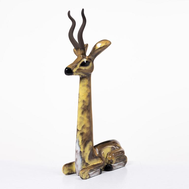 Vicke Lindstrand, sculpture, Upsala-Ekeby, 1948-60.