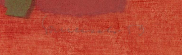 Jaakko Somersalo, Sommitelma punaisella.