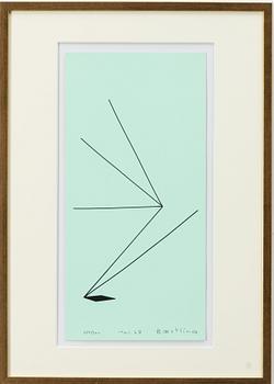 Olle Bærtling, "Asamk". From the suite: "The Angles of Open Form Infinite Space from Cinètisme to Open Form 1949–1968".
