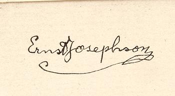 book, "Ernst Josephson's Drawings".