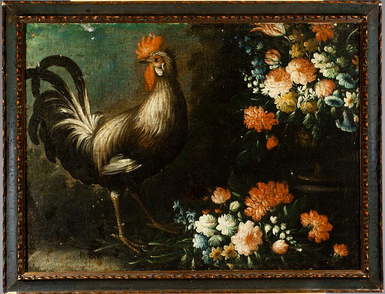 OKÄND KONSTNÄR, olja på duk, 1600/1700-tal.