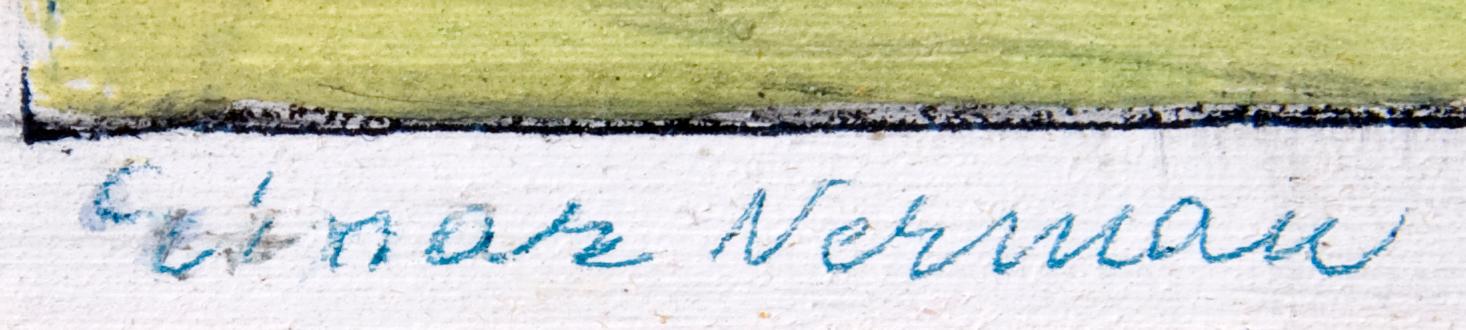 NERMAN, EINAR. Gouache, sign.