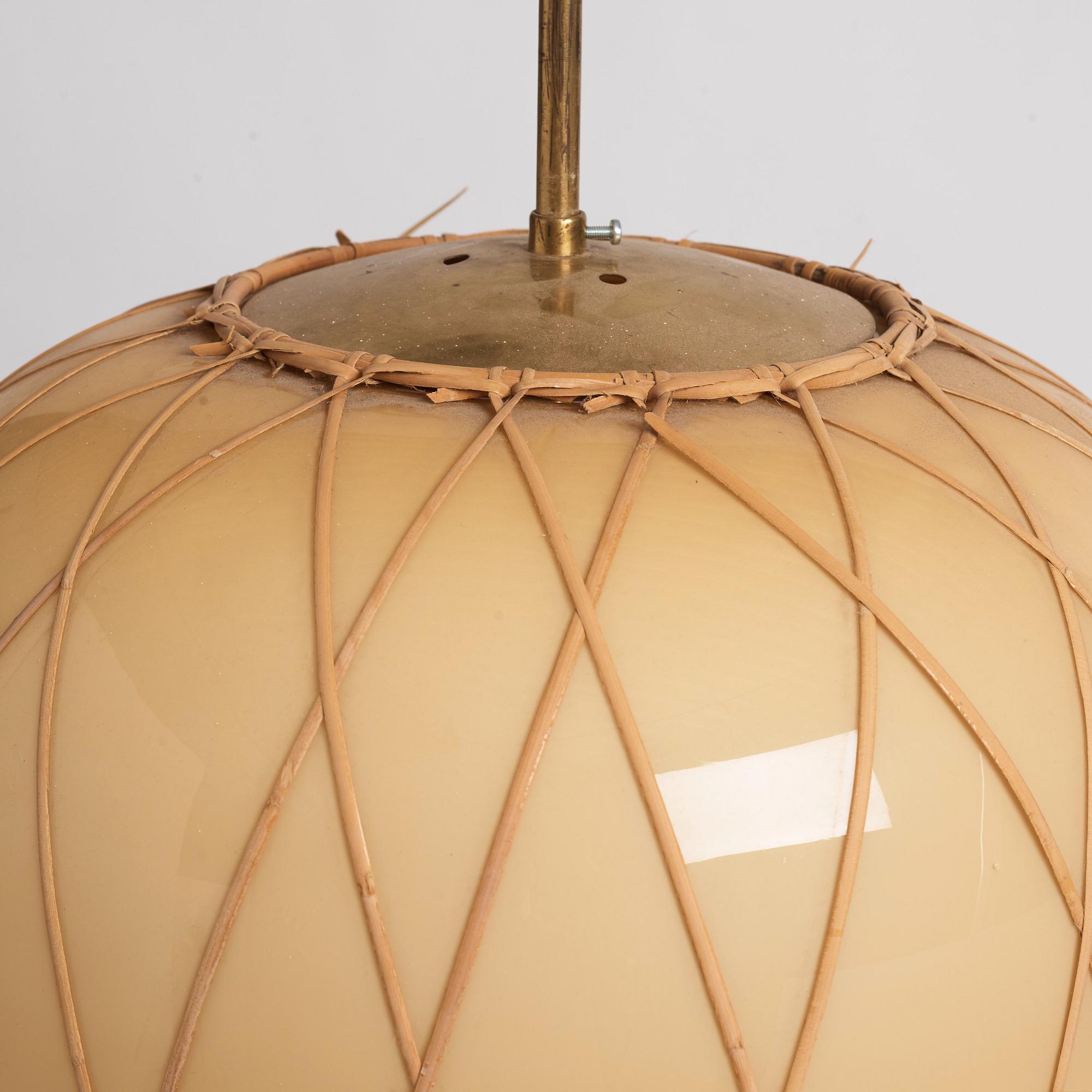 Harald Notini, a ceiling lamp, model '11555', Arvid Böhlmarks Lampfabrik, Sweden 1940s.
