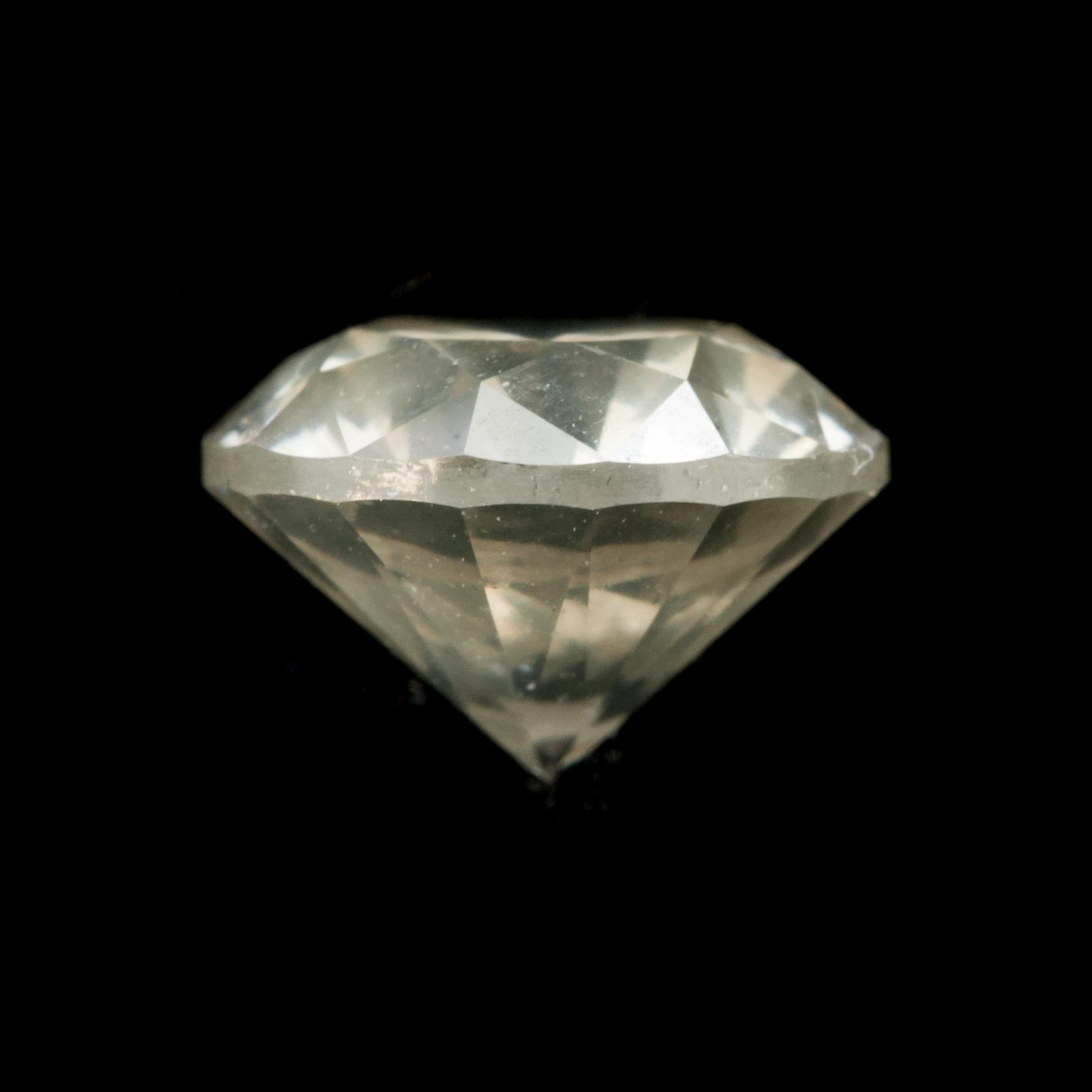 DIAMANT, Oinfattad, briljantslipad, 1,33 ct.