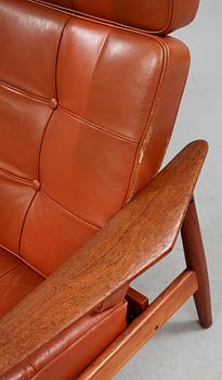 FÅTÖLJ, "FD164", Arne Vodder, France & Son, 1900-talets mitt.