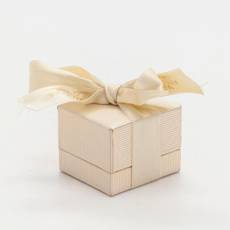 Jaana Lehtinen, sormus, 18K kultaa, A. Tillander, Helsinki 1994.