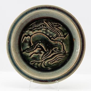 Gunnar Nylund, Fat, Bing & Gröndahl, unikat, 1926-28 Danmark.