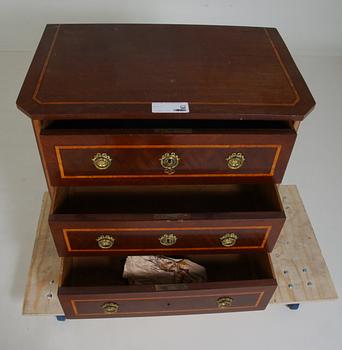 BYRÅ, gustaviansk stil.