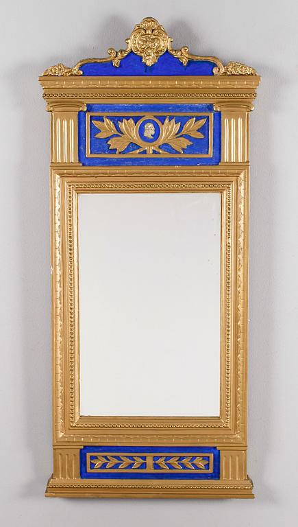 SPEGEL, sengustaviansk, NFG Niclas Falkengren, Jönköping 1750-1813, Jönköpings Hallstämpel.