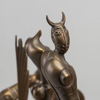 PAUL WUNDERLICH, CHESS SET, signed and numbered,
