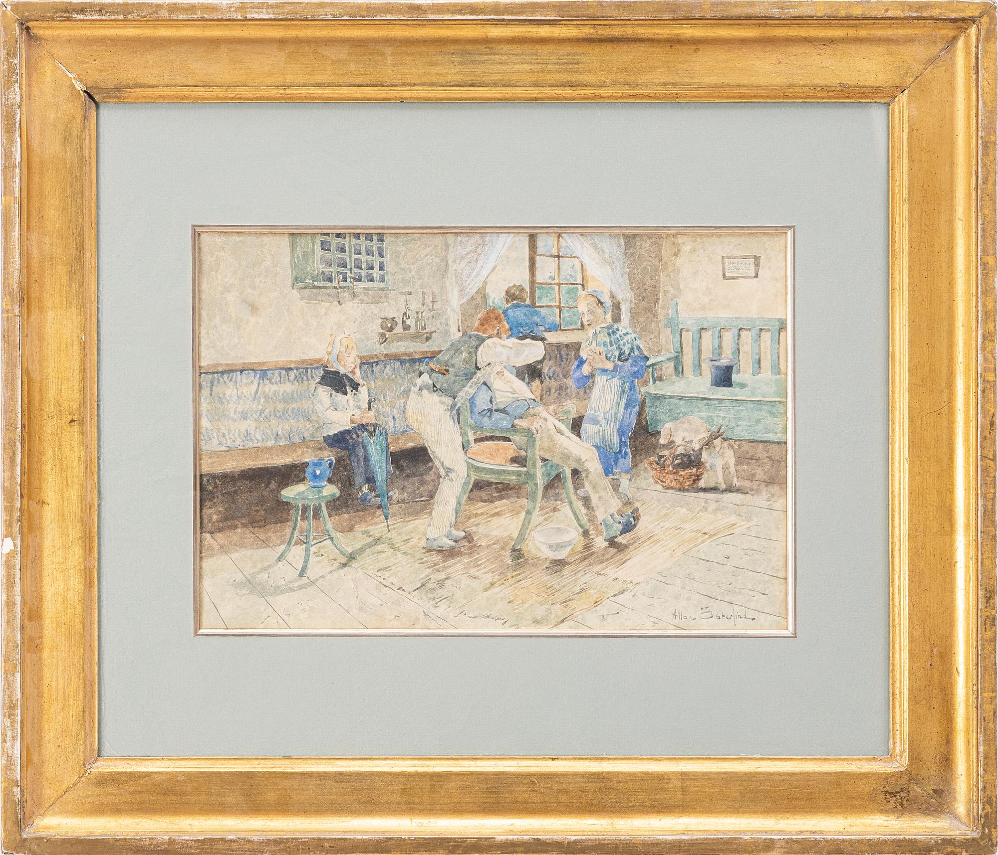 Allan Österlind, "Hos tandläkaren".