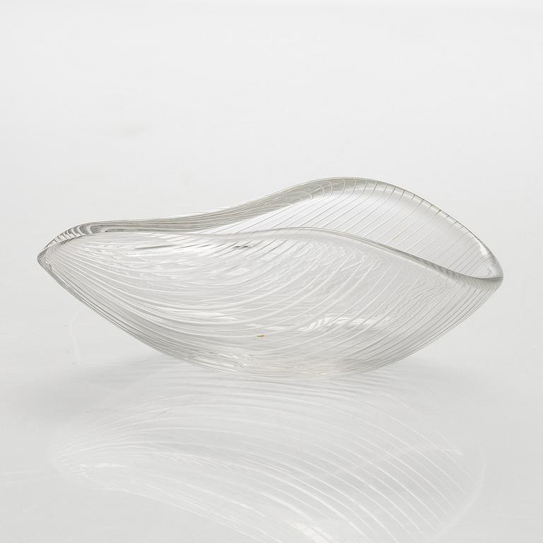 Tapio Wirkkala, konstglas, modell 3342, signerad Tapio Wirkkala Iittala.