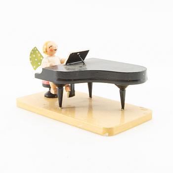 Angel orchestra, 24 pcs, Erzgebirge, Germany, mid-20th century.