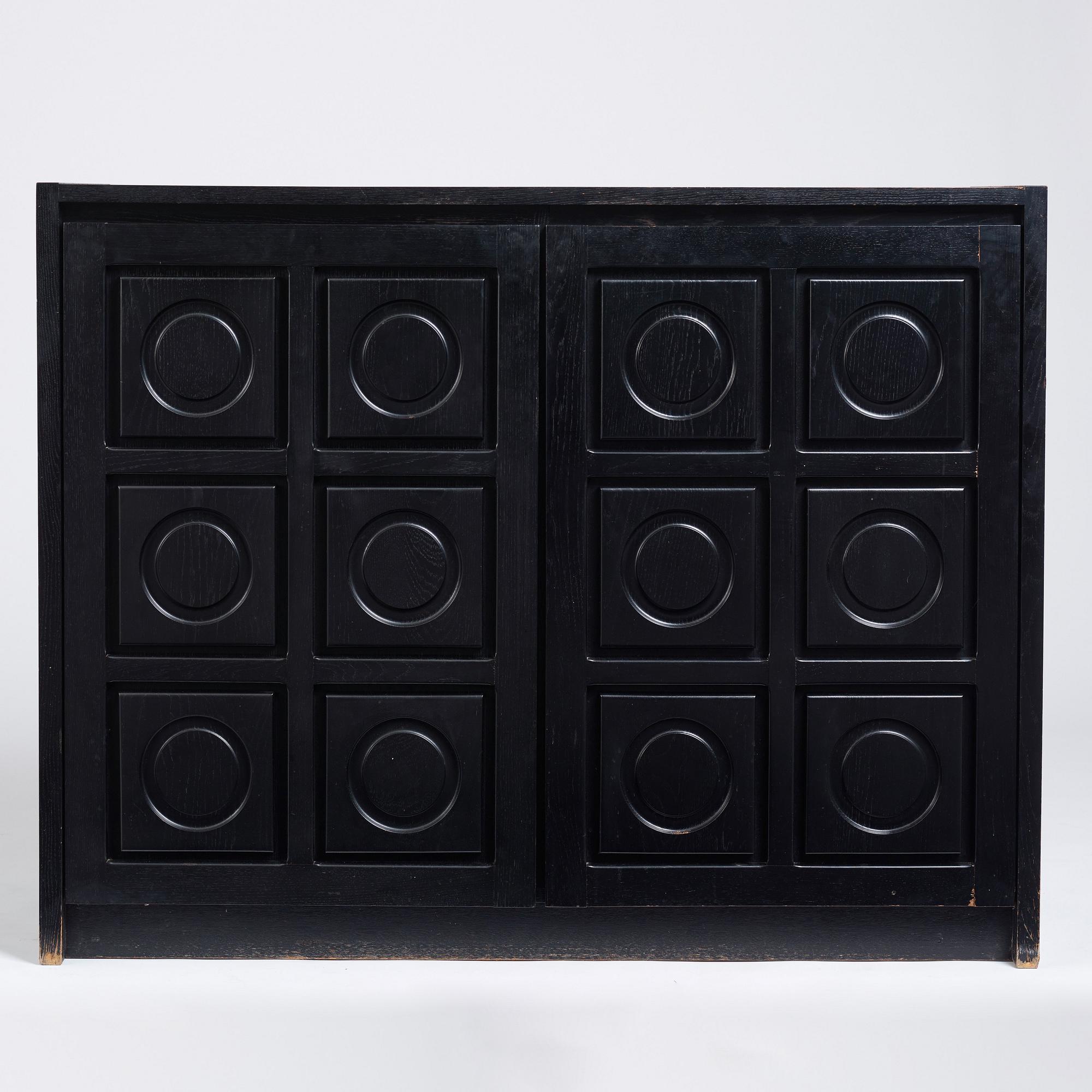 Gerhard Bartels, a cabinet, De Coene Frères, Belgium, 1970s.