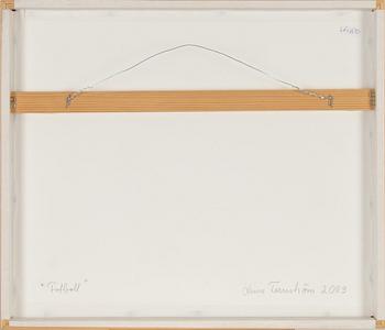 Linn Fernström, blandteknik på papper, signerad och daterad 2003 a tergo.