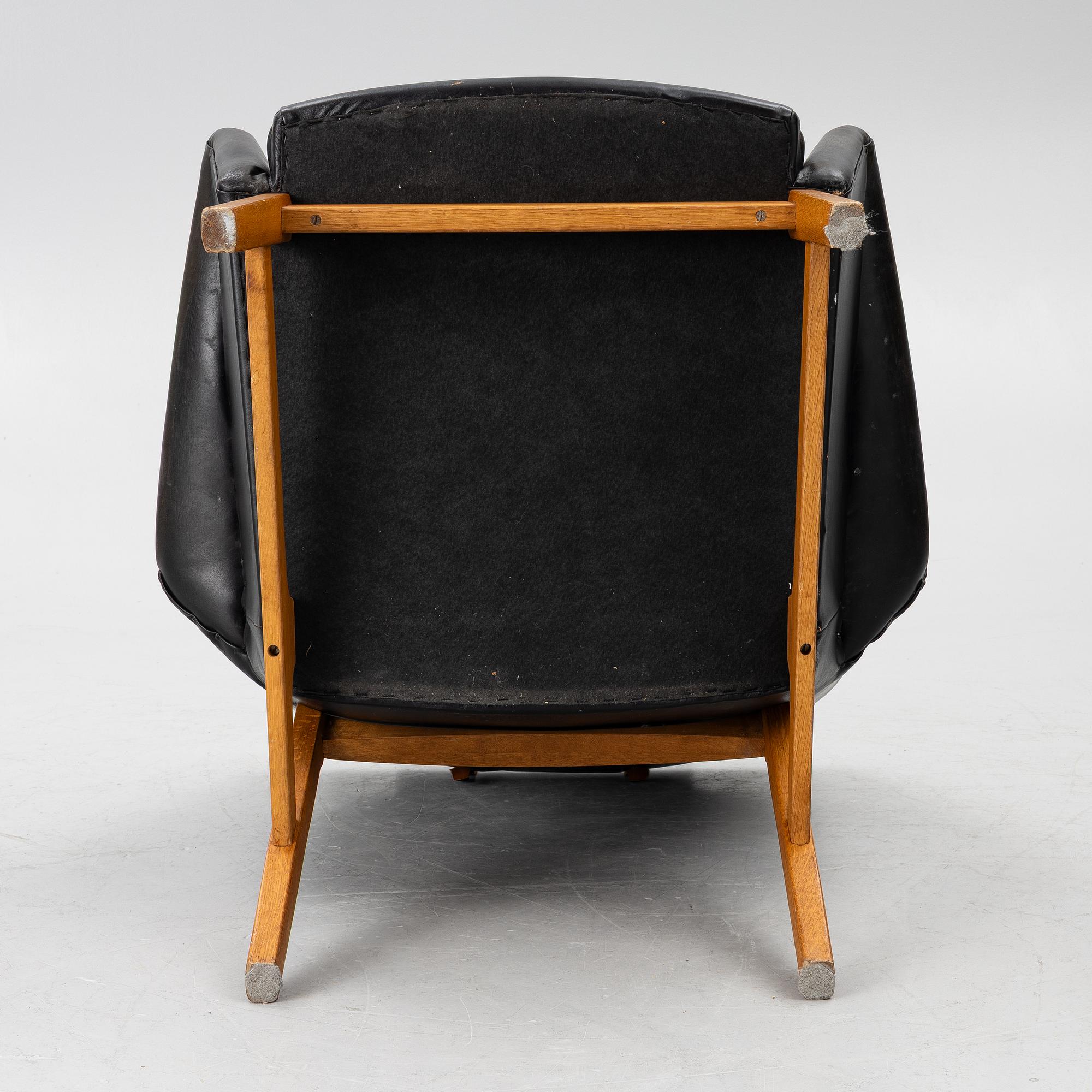 Tove & Edvard Kindt-Larsen, armchair, 'Glimminge', OPE möbler, Jönköping, 1960s.