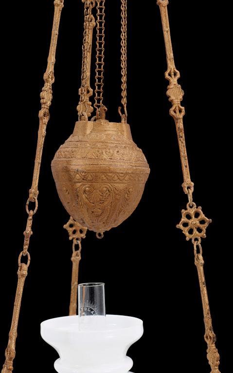 FOTOGENLAMPA, oscariansk, 1800-talets andra hälft.