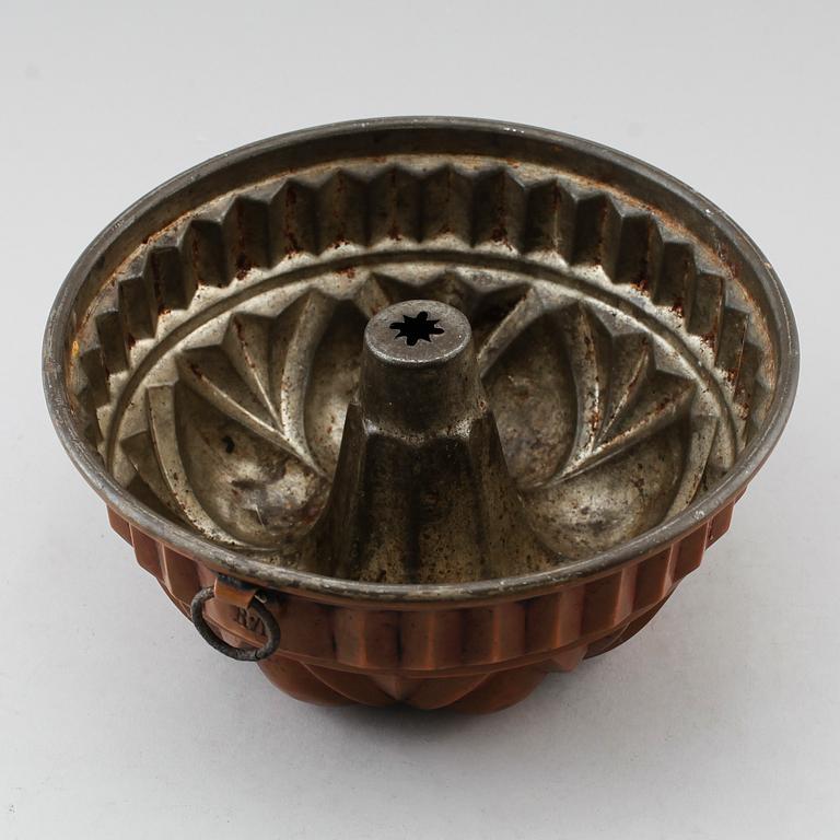 ALADÅBFORM, koppar, 1800-tal.