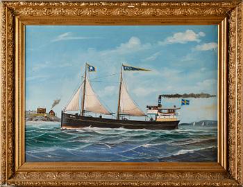 OKÄND KONSTNÄR, olja på duk, osignerad.