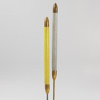Ernest Igl, floor lamp, "Pfeifenstopfer", Hillebrand Leuchtenfabrik, Germany 1950s.