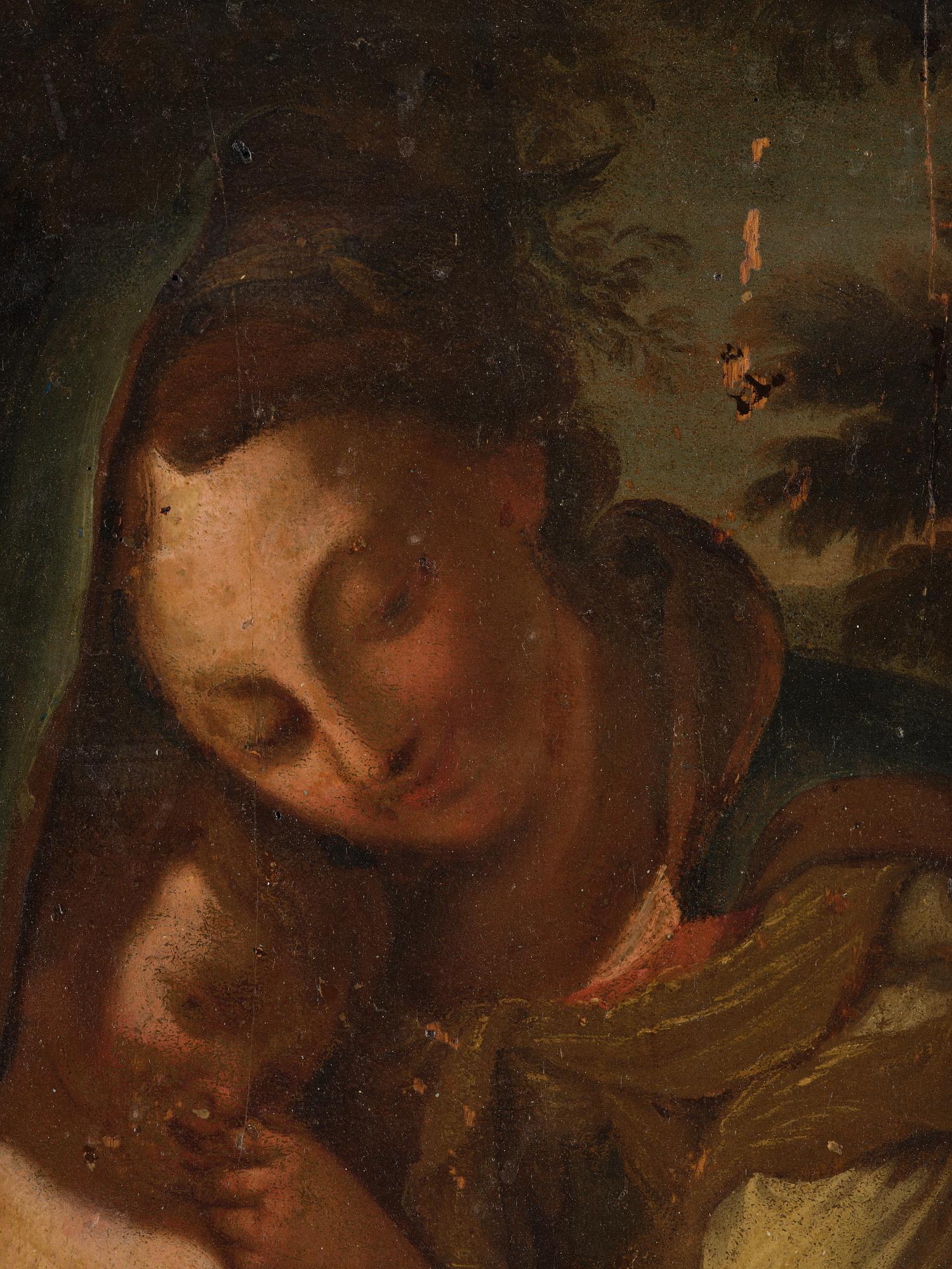 Bartolomeo Schedoni, his circle, The Madonna with the Child.