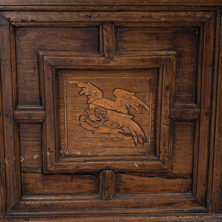 A Baroque chest of drawers, 18th Century.