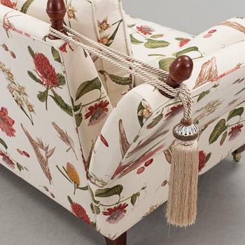 A late 20th century sofa, possibly Langham by Laura Ashley, England.