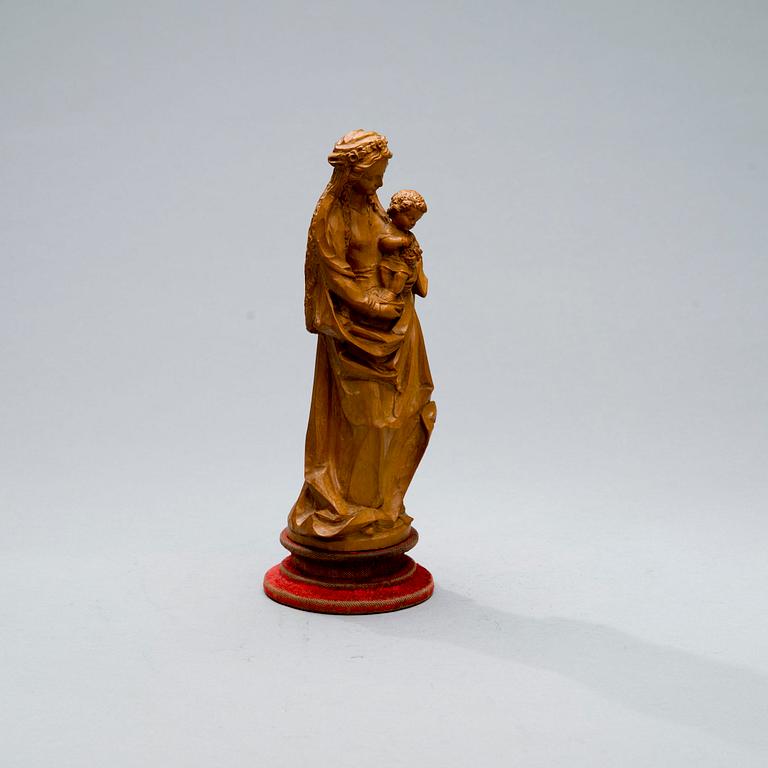 SKULPTUR, trä, nygotik, Mellaneuropa, 1800-talets slut.