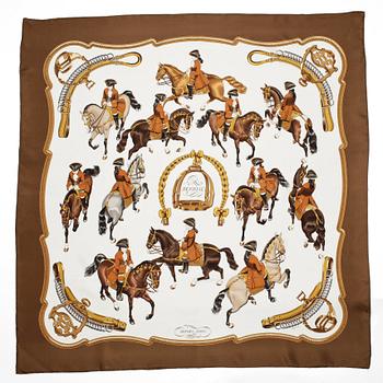 439. HERMÈS, a silk scarf, "Reprise".