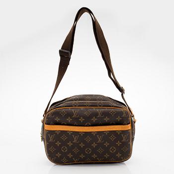 Louis Vuitton, a Monogram Canvas 'Reporter PM' shoulder bag.
