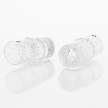 Tapio Wirkkala, snapsilaseja, 6 kpl, "Niva", alkuperäisessä laatikossa. Iittala.