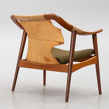 Arne Tideman Ruud, A model 3050 armchair, AS Inventar, Gjövik, 1960s.