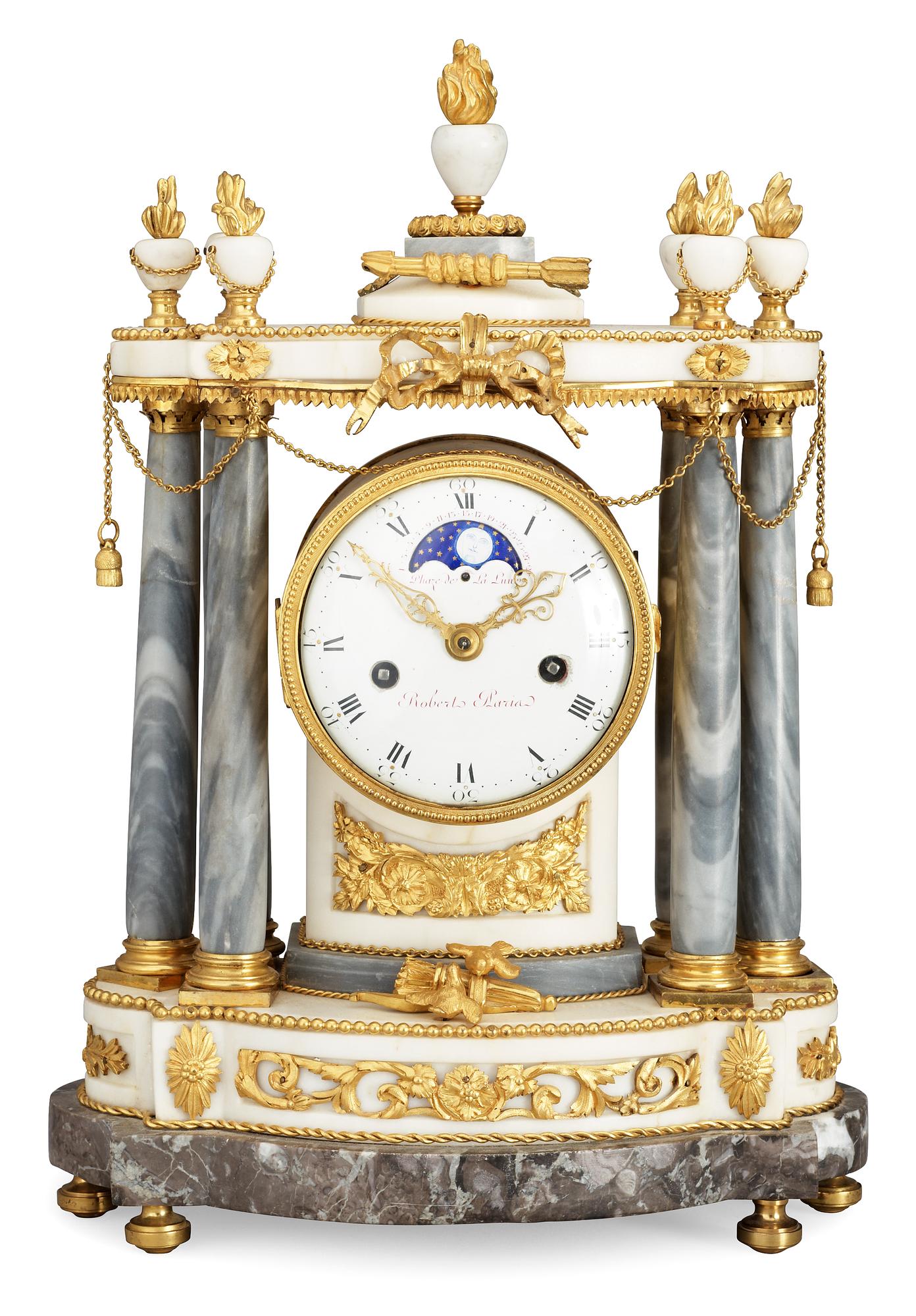 BORDSPENDYL. Frankrike, 1700-talets slut. Louis XVI.