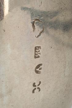 BÅLSLEVAR, 3 st, silver, 1700 och 1800-tal.