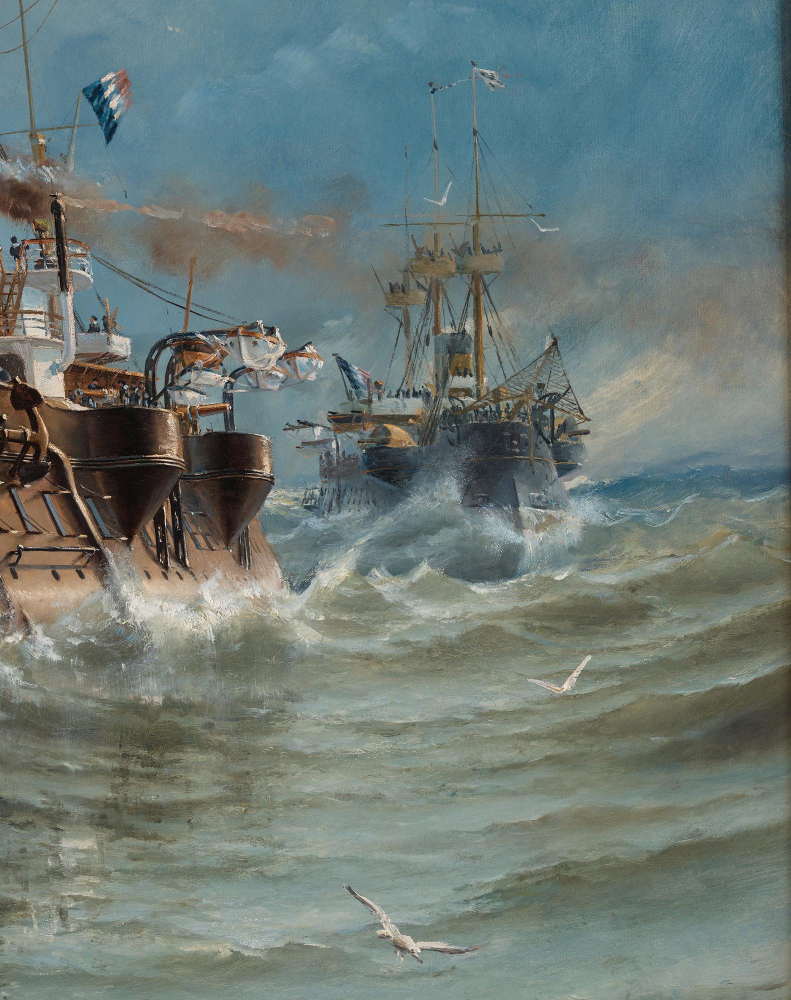 Herman af Sillén, French Frigates.