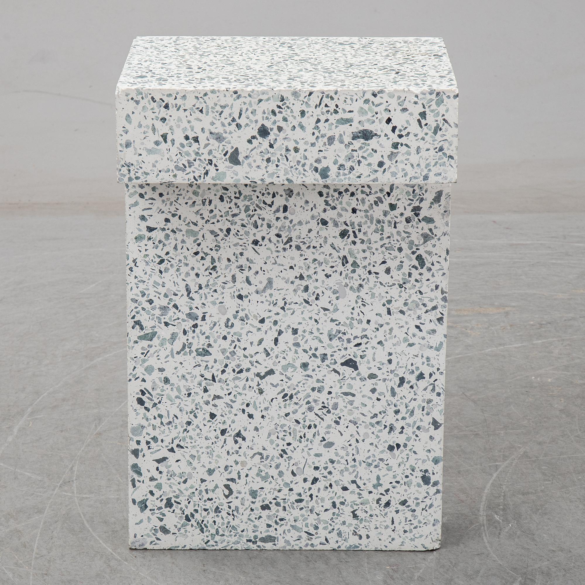 a unique Frama, "T-table", Terazzo table, Denmark 2019.